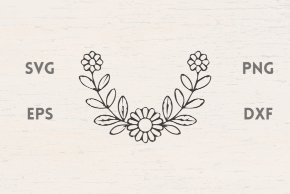 Floral Laurel Border SVG Review