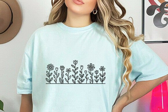 Flower Clipart Svg Retro Flower Svg