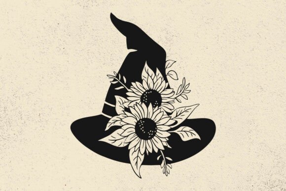 Flower Witch Hat SVG File Review