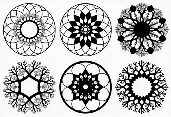 Mandala SVG Bundle Geometric Floral